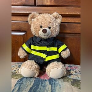 🐻 Build-A-Bear Firefighter Bear 🚒🔥 Rescue Hero Plush